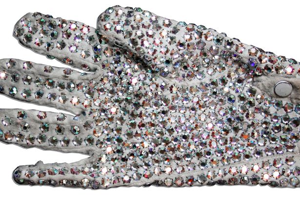 Sold at Auction: Michael Jackson Worn Crystal Swarovski Glove