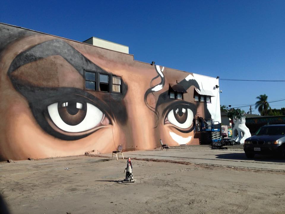 Michael Jackson Mural In La Replaced By Another Michael Jackson Mural Mjvibe