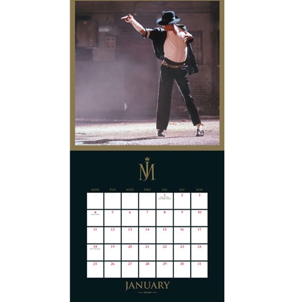 Michael Jackson 2016 Calendar inside image