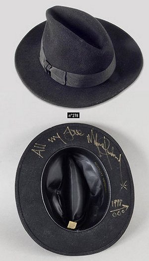 Michael Jackson's hat gone in auction for €6000 in France - MJVibe