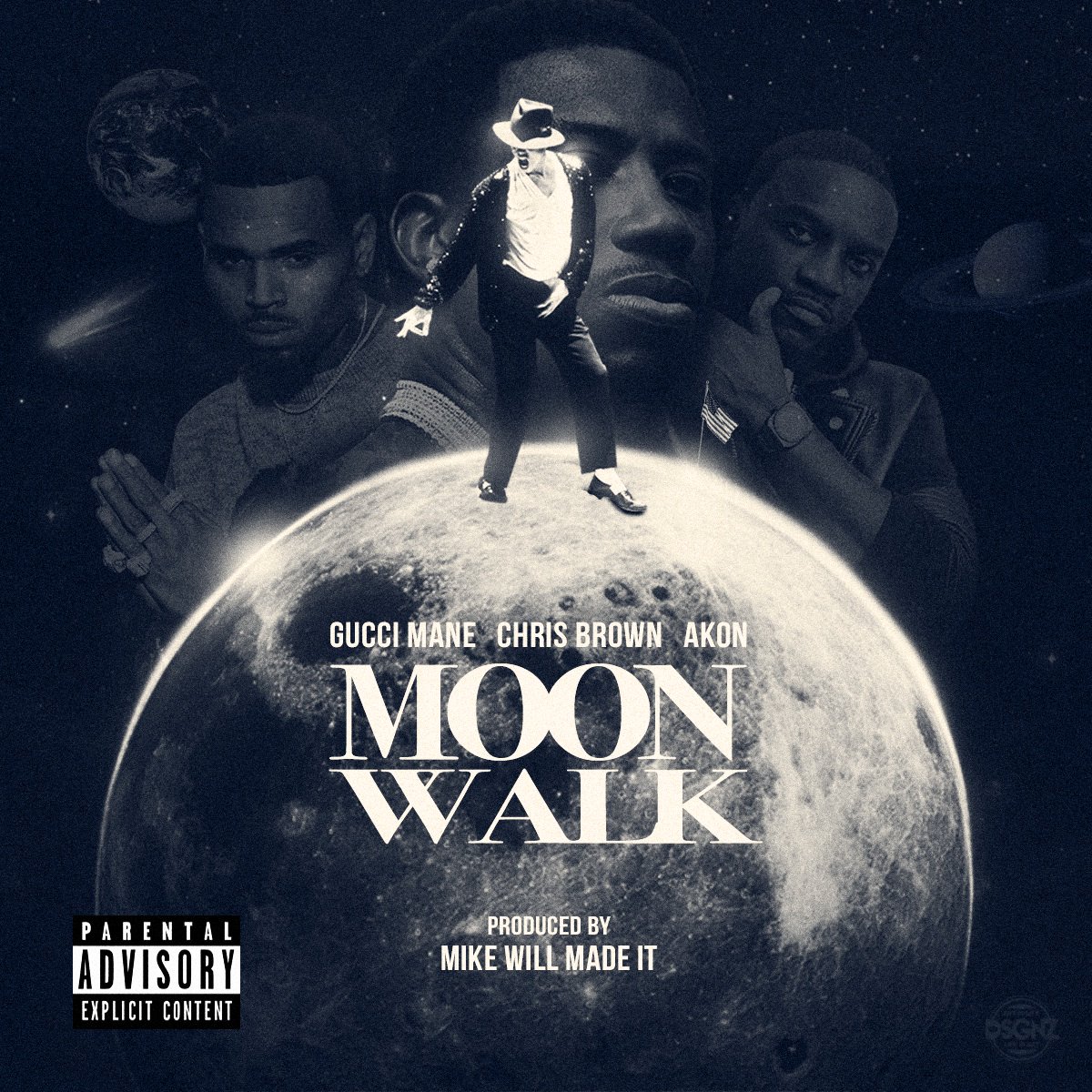 Gucci Mane released a tribute song: “Moon Walk” feat. Chris Brown & Akon -  MJVibe