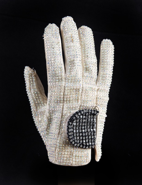 Michael Jackson's iconic sparkling tour glove up for auction