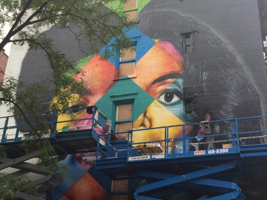 Michael Jackson Mural frappe East Village en tant que Spike Lee Preps MJ Block Party Jackson-2-520x390