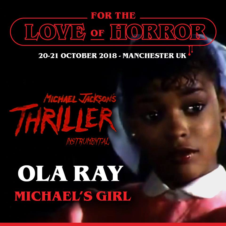 OLA RAY We are thrilled to announce Ola will reenact the scene she played w...
