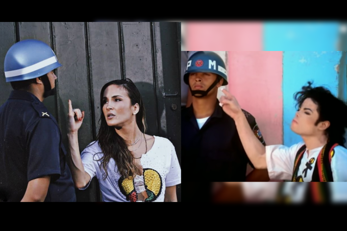 La chanteuse brésilienne rend hommage au roi de la pop dans une nouvelle vidéo Claudia-leitte-michael-jackson