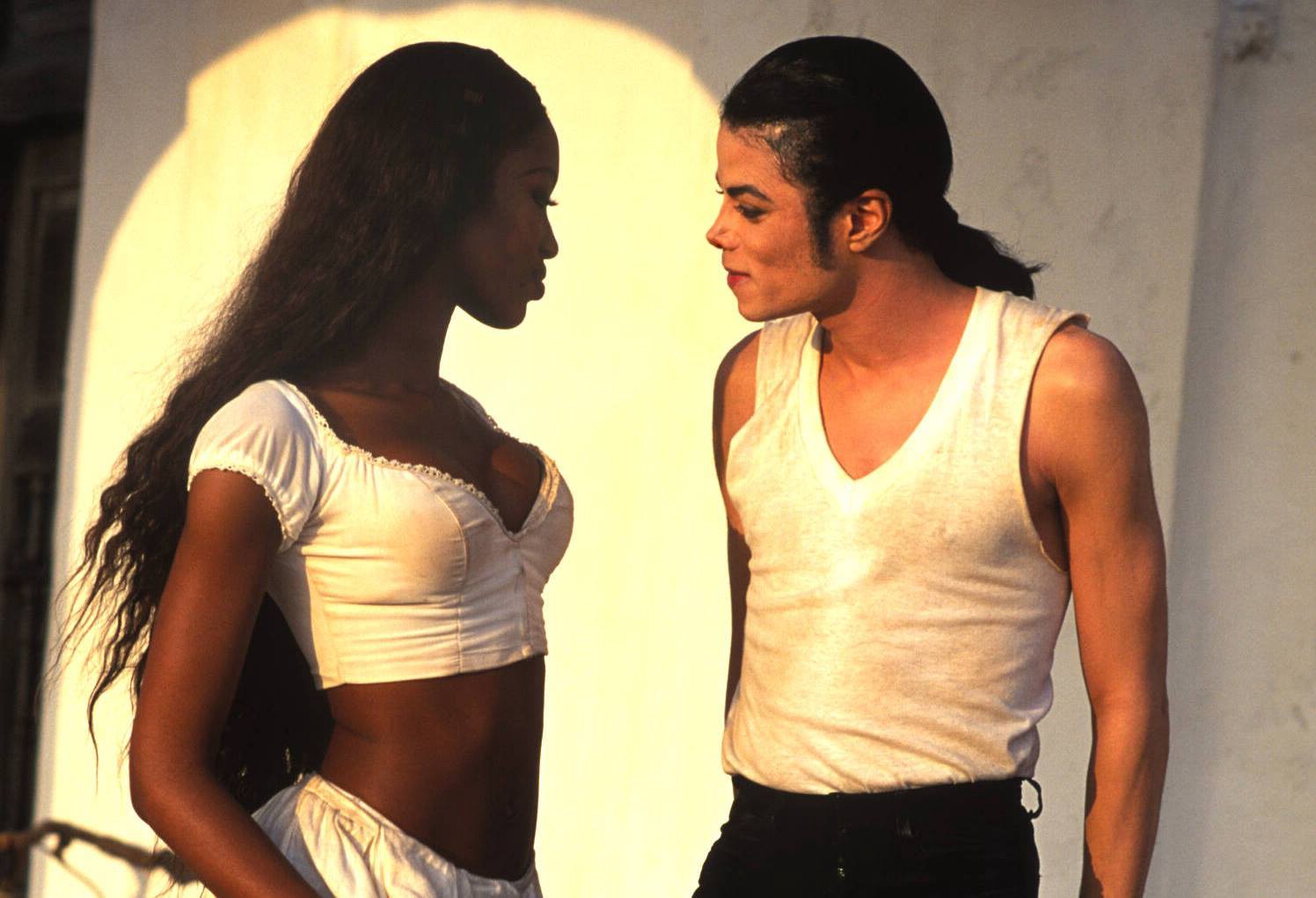 naomi campbell and michael jackson in the closet