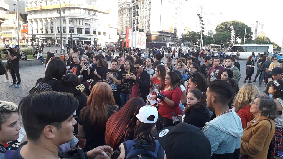 Davantage de manifestations contre le  “Leaving Neverland”» à travers le monde Argentina04