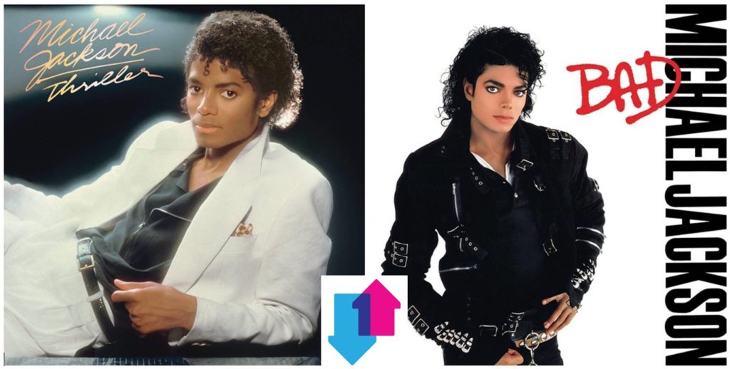 2 Michael Jackson Albums In The Top Selling Of All Time On The Official Uk Chart Mjvibe