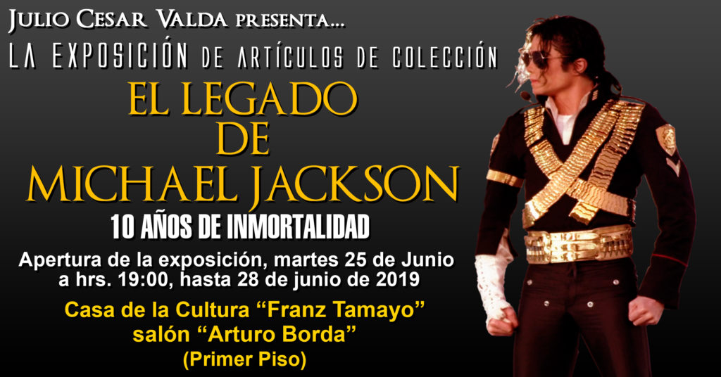 Bolivie: Exposition «L'héritage de Michael Jackson» Exhib19-01-1024x536