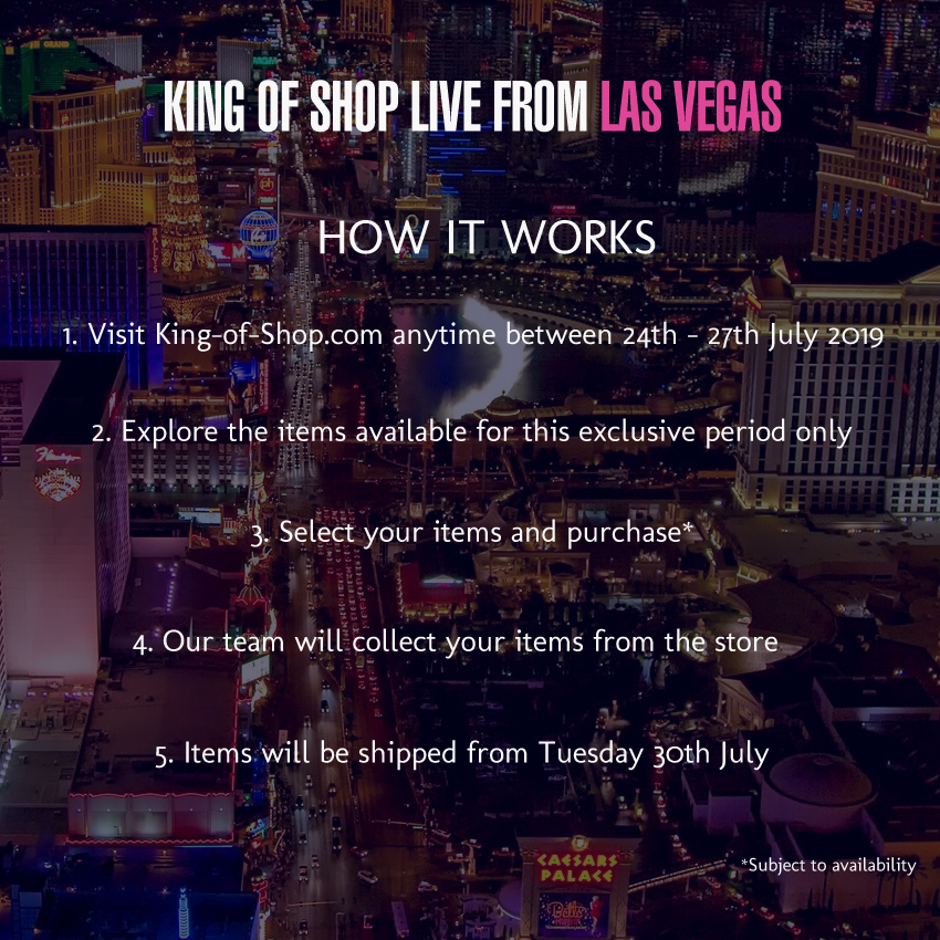 King of Shop en direct de Las Vegas! Live-KOS03