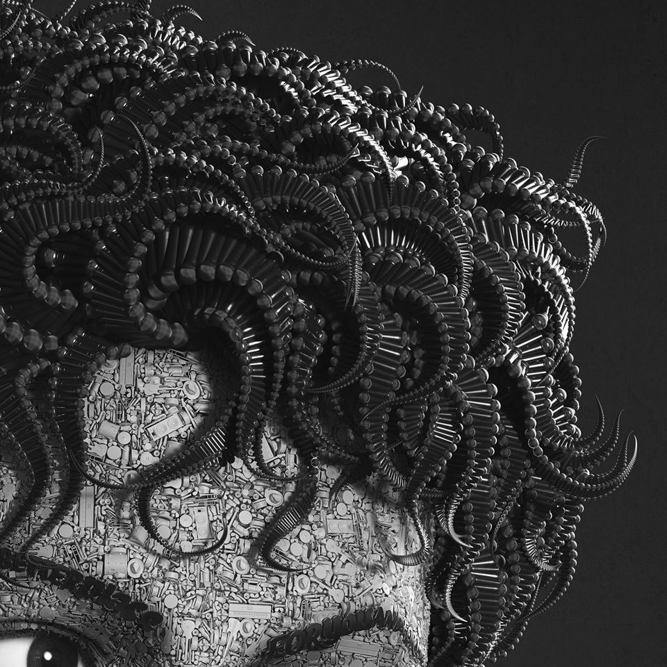 Illustration 3D incroyable de Michael Jackson Alex21