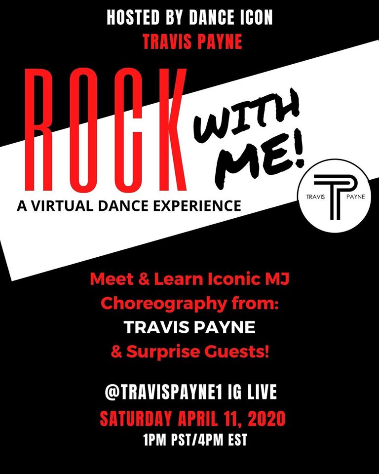 Rock with Me: un cours de danse virtuelle avec Travis Payne Travis