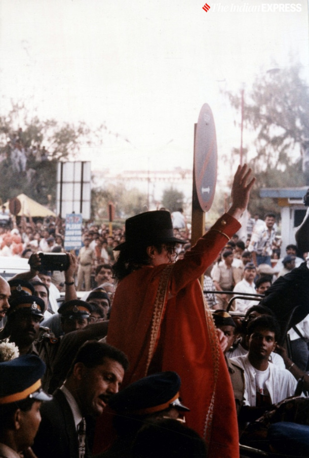 L'Indian Express a publié de rares photos de Michael Jackson. India-05