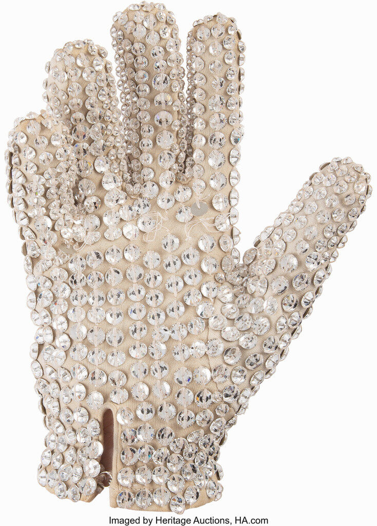 How much for MJ's glove? 