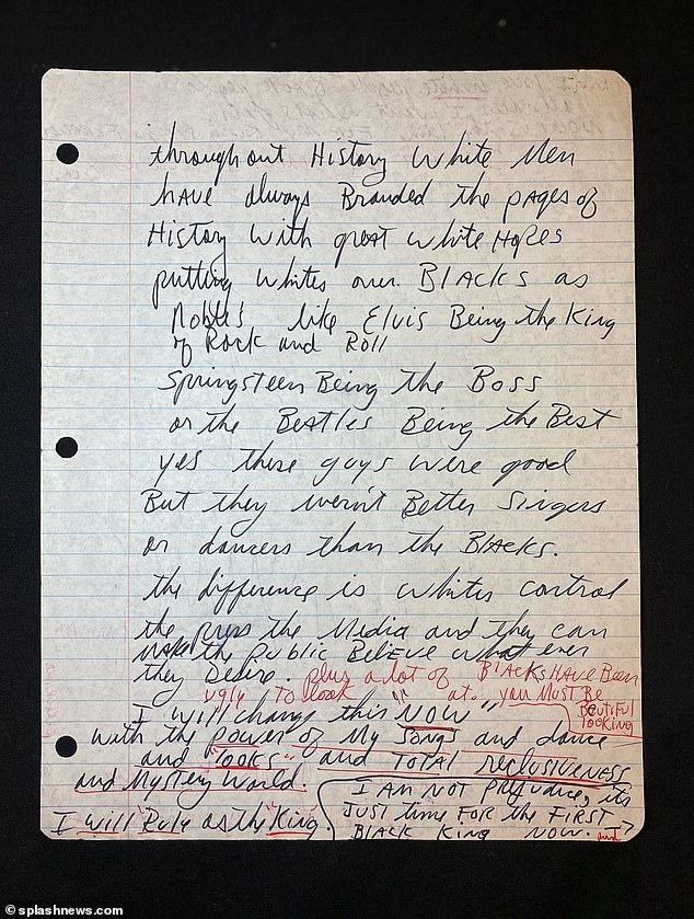 Michael Jackson : cette lettre qui dévoile l’un de ses secrets MJ-Notes-1987-01