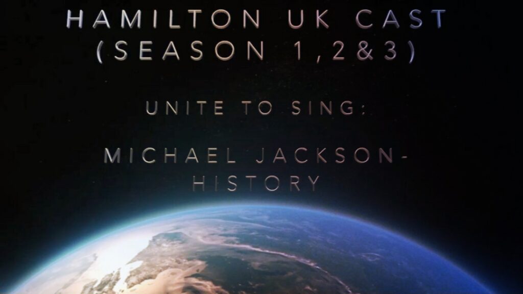 HAMILTON CAST UNITE POUR CHANTER  HISTORY DE MICHAEL JACKSON - POUR SENSIBILISER AU BLACK LIVES Hamilton-1024x576
