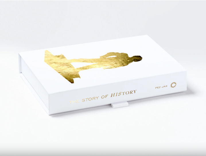 «The Story of HIStory» obtient un look doré pour Noël! Box-Mock-Up