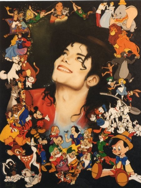 Un Drag Queen peint Michael Jackson pour survivre. John-Hurley05