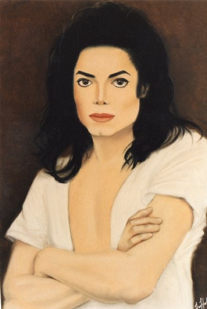 Un Drag Queen peint Michael Jackson pour survivre. John-Hurley06