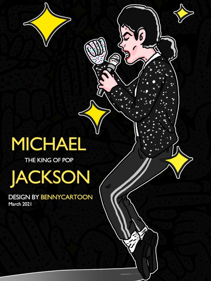 Michael Jackson Emoji for WeChat Benny00-696x928