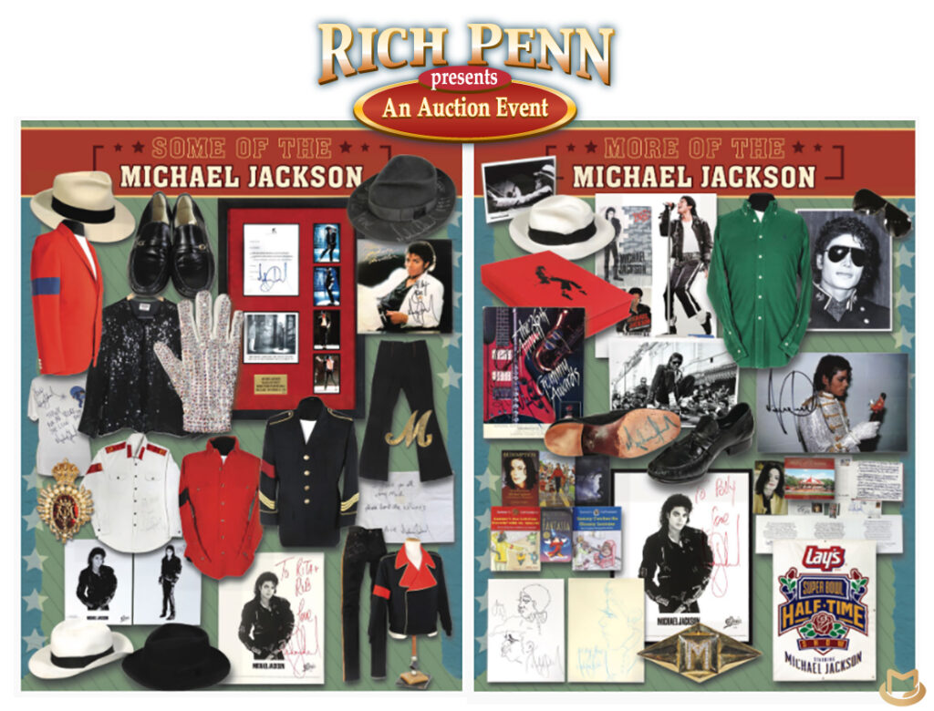 Rob Swinson met aux enchères ses articles Michael Jackson  Rob-swinson-Auction2-1024x780