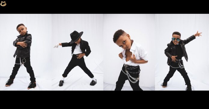 Enfant  habillé comme Michael Jackson  Makel00-696x362