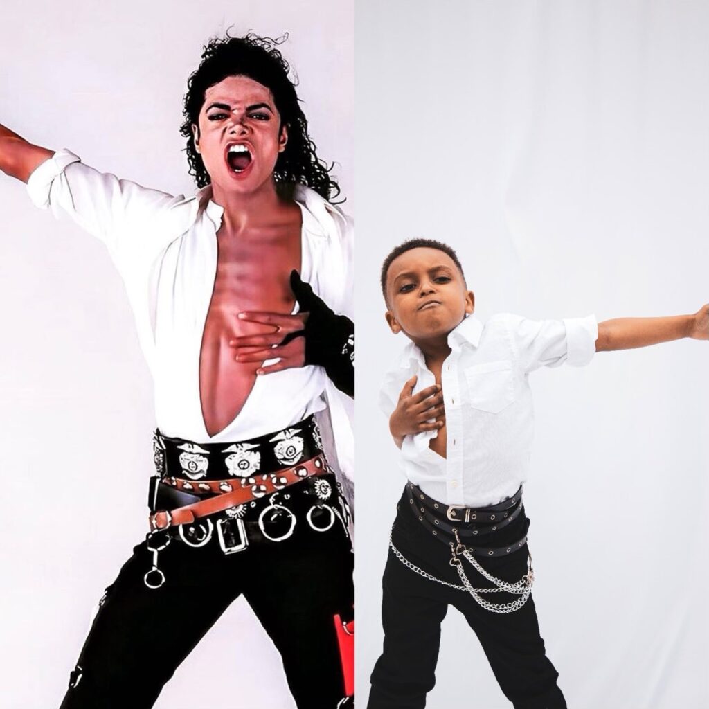 Enfant  habillé comme Michael Jackson  Makel03-1024x1024