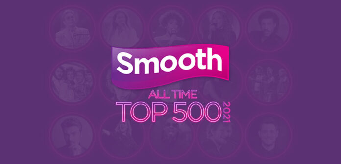 LE TOP 500 DE TOUS LES TEMPS SMOOTH! Les résultats!  Smooth-Radio-500-01-696x335