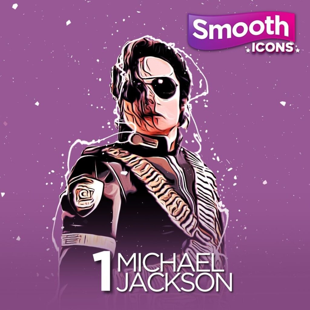 Michael Jackson is the Smooth Radio Icon of 2021! Smooth-Radio-2021-01-1024x1024