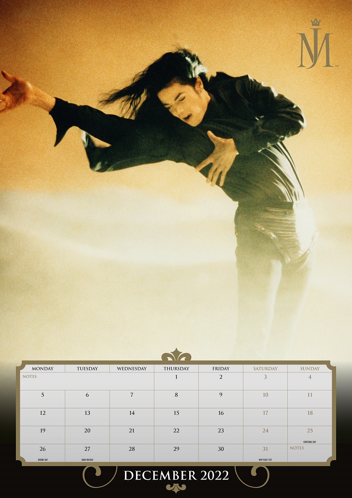 Michael Jackson Calendar 2022 The Official Michael Jackson Calendar 2022 | Mjvibe