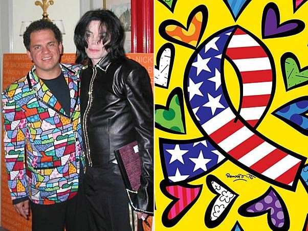 MJ Fan expose son imprimé Romero Britto au Japon  Romero03