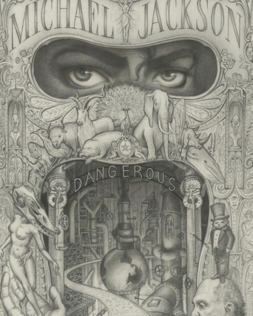 Mark Ryden partage ses concepts pour Dangerous Album Cover  MR-Concept01-819x1024