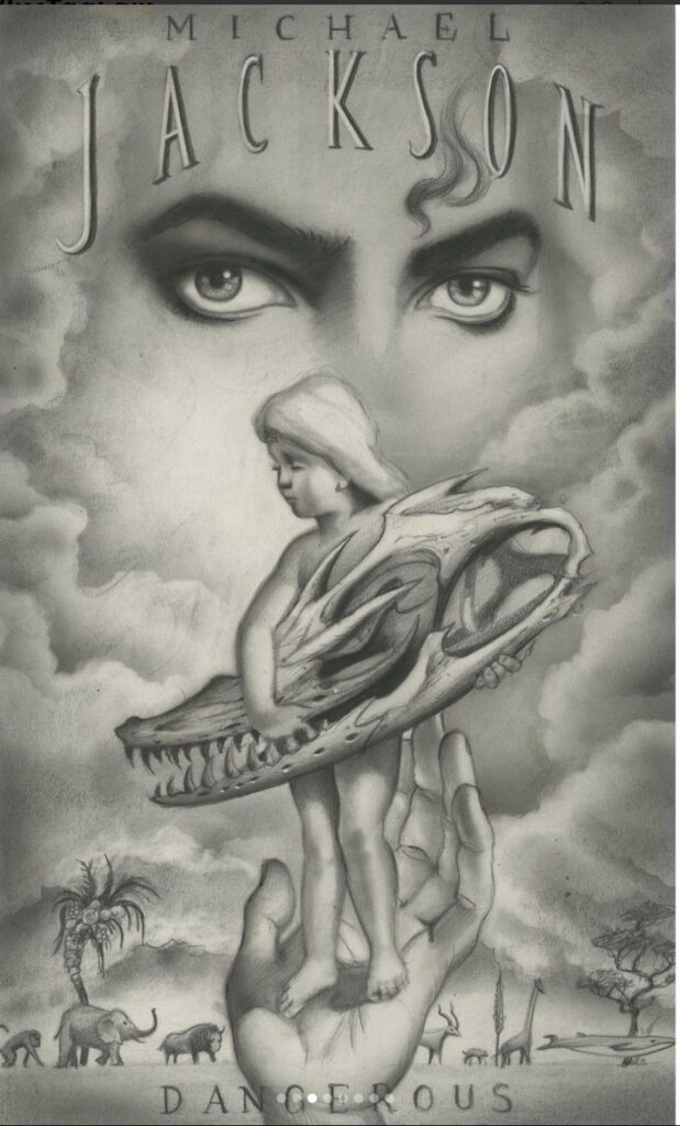 Mark Ryden partage ses concepts pour Dangerous Album Cover  MR-Concept08-619x1024