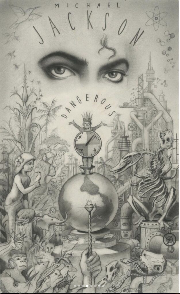 Mark Ryden partage ses concepts pour Dangerous Album Cover  MR-Concept09-626x1024