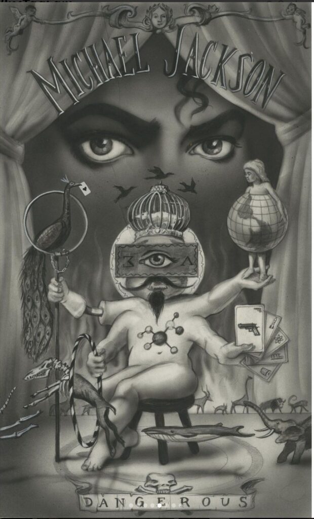 Mark Ryden partage ses concepts pour Dangerous Album Cover  MR-Concept10-620x1024