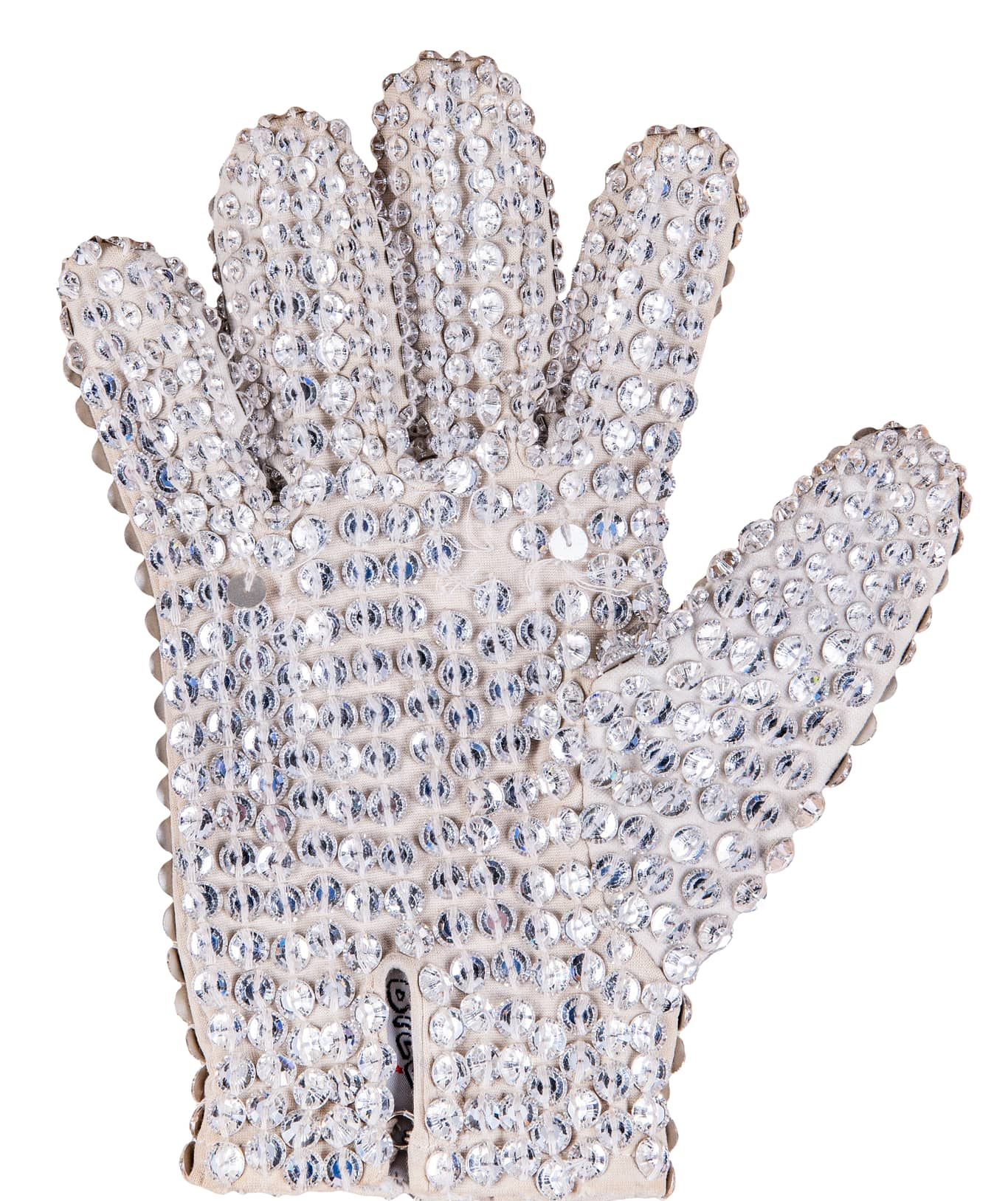 Lot Detail - Michael Jackson Victory Tour Stage Worn Bill Whitten Custom  Right Hand Swarovski Crystal Glove