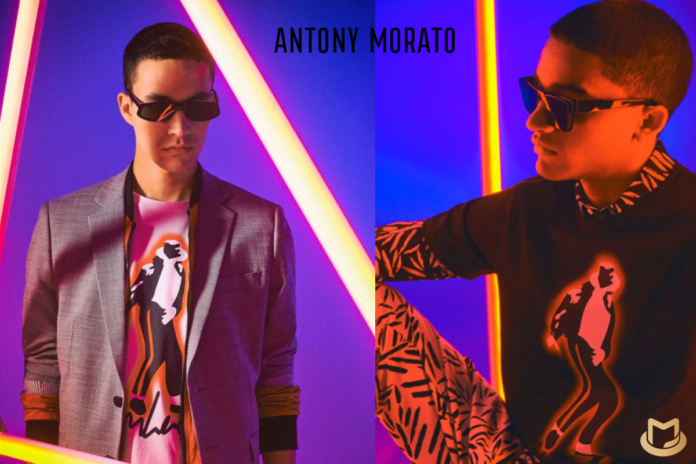 Un designer et artiste italien s'est associé pour créer un t-shirt Michael Jackson Antony-Morato-Marco-Lodola-696x464