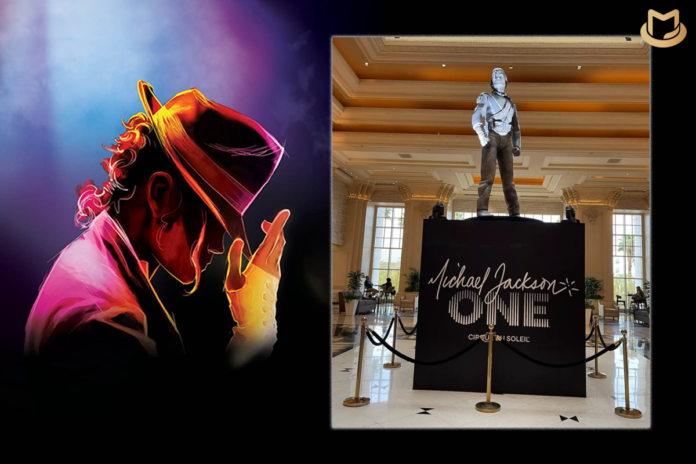 La statue HIStory de Michael Jackson de retour dans le hall de Mandalay Bay  MJONE-HIStory-BACK-696x464