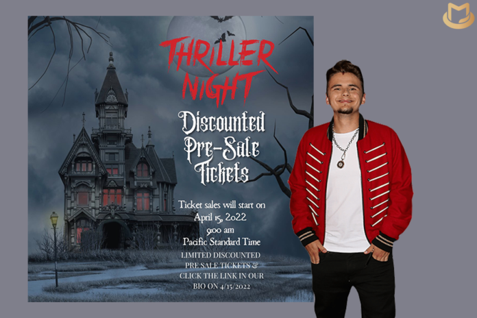 Billets pour la "Thriller Night" de Prince Jackson en vente maintenant ! Thriller-Night-Event-2022-696x464