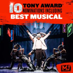 MJ The Musical nommé 10 fois aux Tony Awards Tony01-300x300