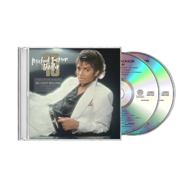 THRILLER 40 – UN ENSEMBLE DE DOUBLE CD DU THRILLER ORIGINAL DE MICHAEL ET DU DISQUE BONUS – À SORTIR LE 18 NOVEMBRE Y4CDMJ023