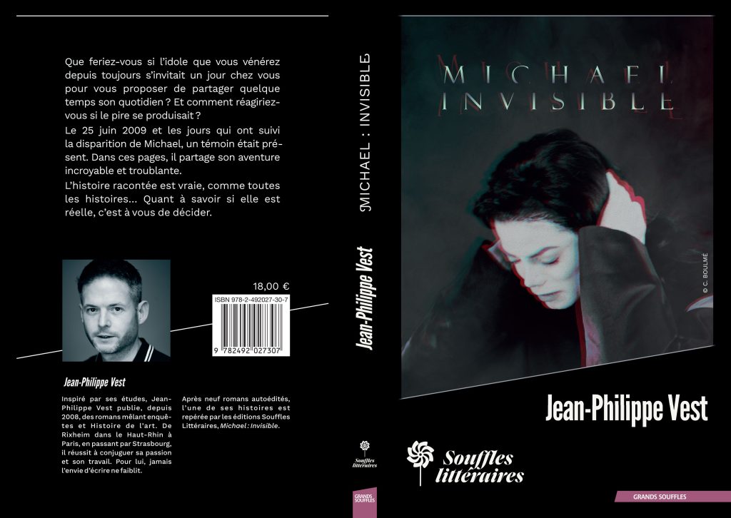 NOUVEAU LIVRE : ‘Michael : Invisible’ [Français Book-MI-front