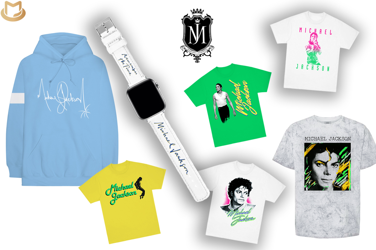 La collection Refresh de Michael Jackson Merch-june-2022