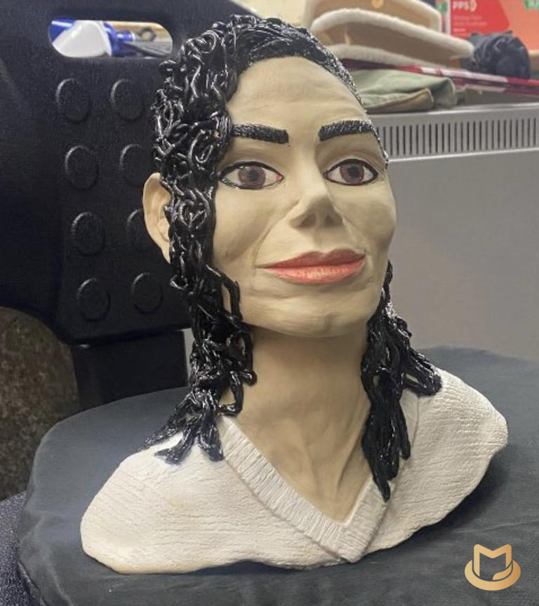 Avez-vous perdu votre tête de Michael Jackson grandeur nature ? Head