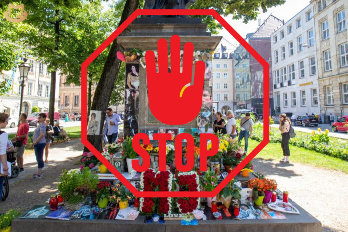 Le Mémorial Michael Jackson de Munich apporte toujours des problèmes Stop-Munich-696x464
