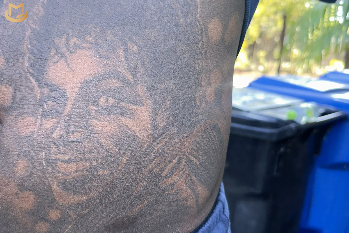 MJ Portrait Tattoo! - Michael Jackson Official Site