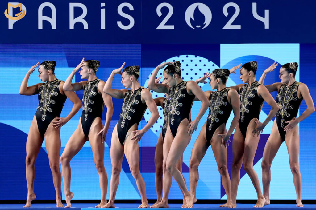 Team USA artistic swimming perform Michael Jackson themed routine at the Olympics MJVibe