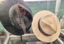 Michael Jackson Fedoras on Display Before Auction