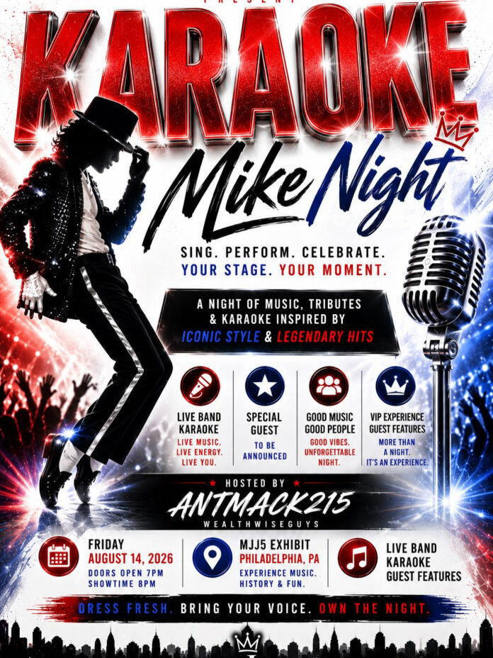 Karaoke Mike Night 14 Aug