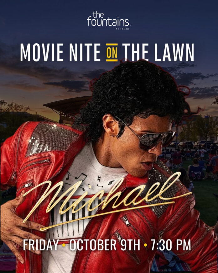 Movie nite on the lawn